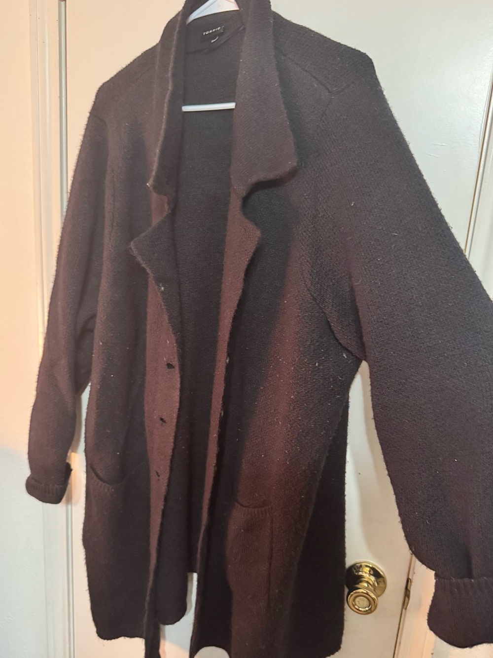 Torrid black heavyweight longline sweeter 3x